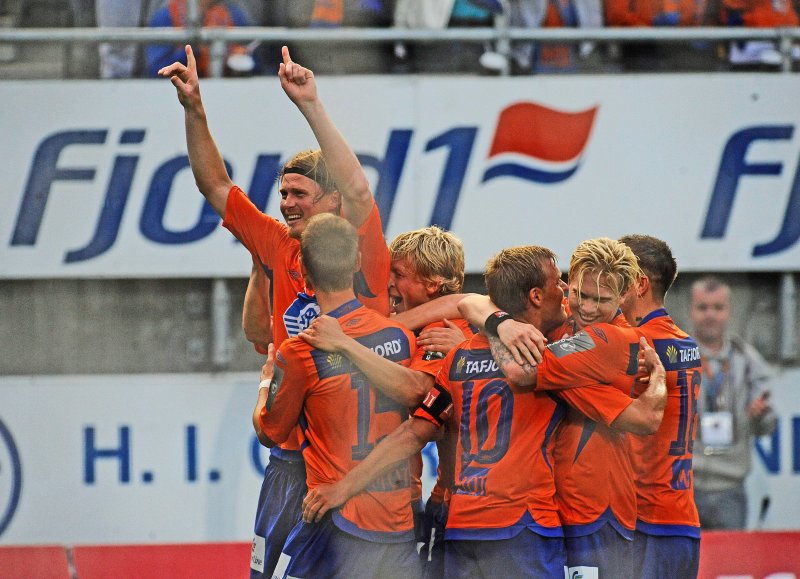 2010-sesongen endte med 4. plass. AaFK var bedre om våren enn om høsten denne sesongen. Foto: André Pedersen / Scanpix