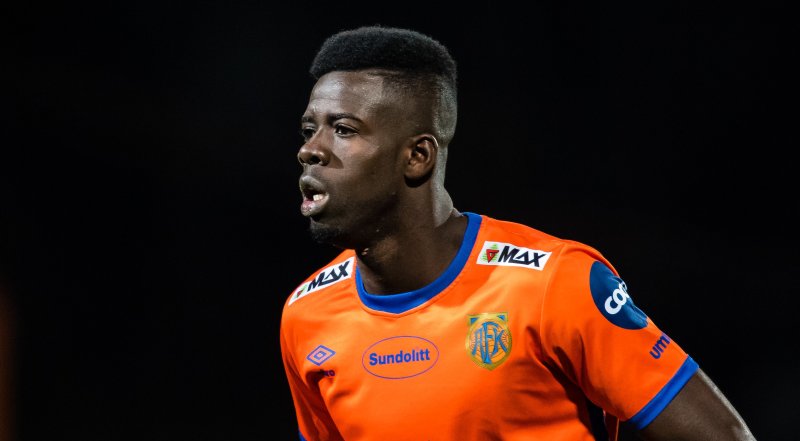 Pape Habib Gueye med sine 13 mål og 3 målgivende kom også med på årets lag! Foto: Marius Simensen / BILDBYRÅN