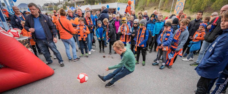 Fra tidligere Fanzone. Foto: Geir Bjørndal Srisoi