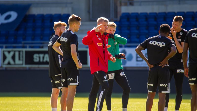 "LAN" har fått tre viktige treningsøkter på feltet i forkant av den viktige bortekampen mot IK Start. 