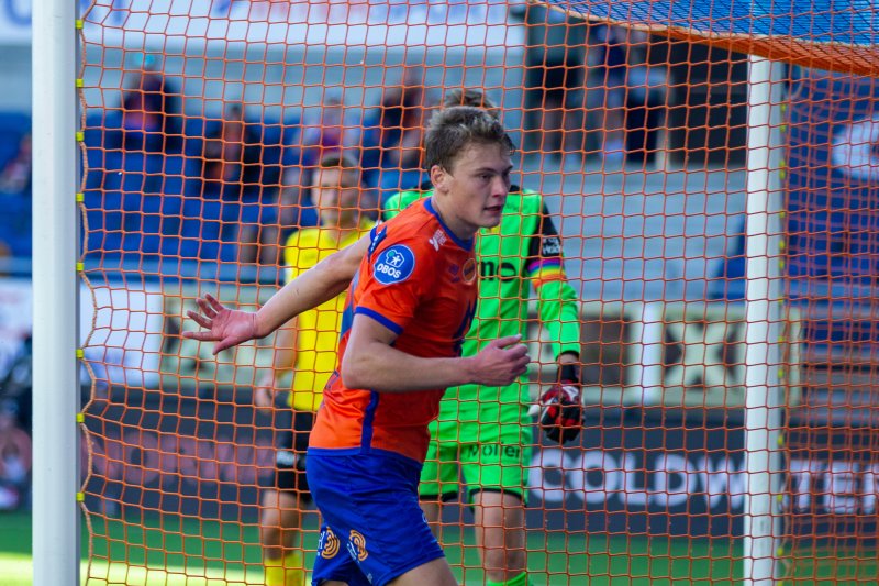 Isak Dybvik Määttä kom på scoringslista. Foto: Srdan Mudrinic.