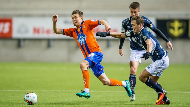 Fra treningskampen mot KBK tidligere i vinter. Foto: Marius Simensen