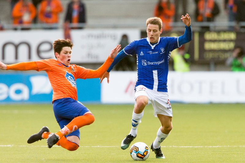 Sondre Brunstad Fet i aksjon sist lagene møttes! Foto: Svein Ove Ekornesvåg / NTB scanpix