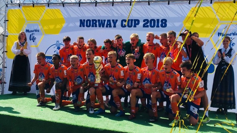 AaFKs G16-lag vant Norway Cup. Foto: Ann Kristin Aarønes