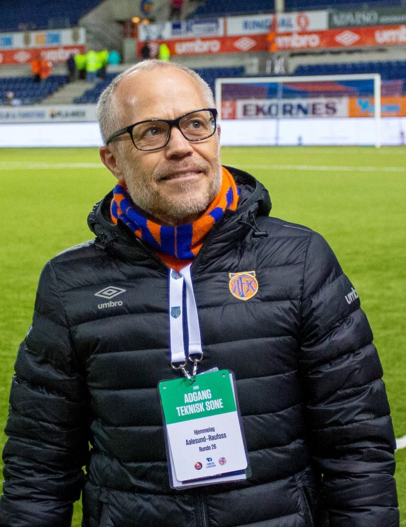 Geir S. Vik etter 3-1-seieren over Raufoss i 2019. Foto: NTB Scanpix