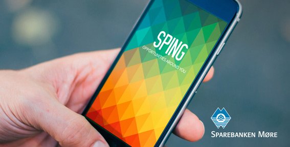 Du kan bruke SPING i kioskene