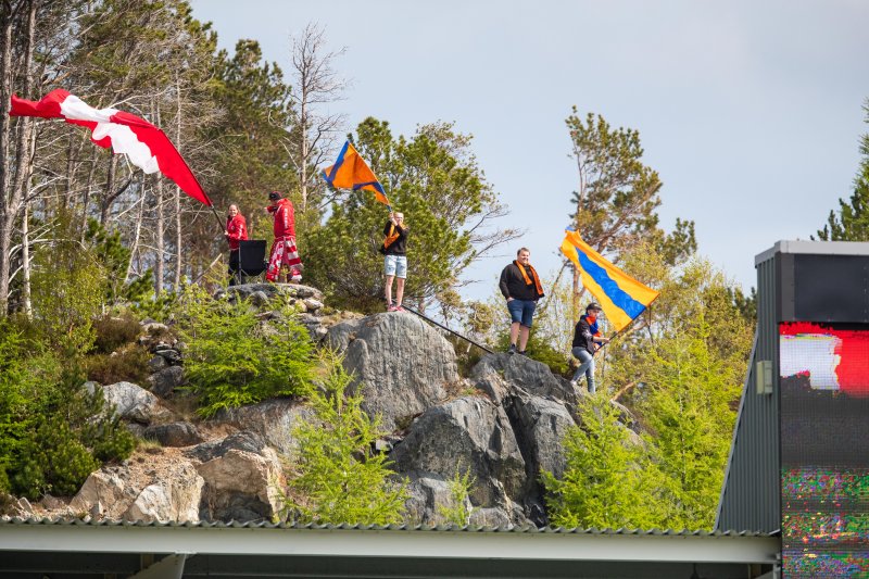 Fotball , 15 Mai 2021 , OBOS-ligaen, AaFK - Bryne, XYZ, Foto: Srdan Mudrinic, Digitalsport