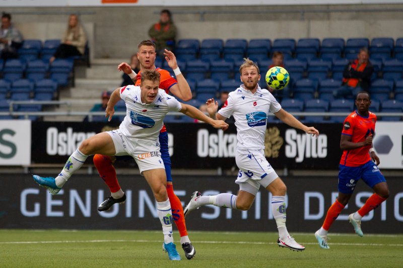 Holmbert Fridjonsson scoret sitt ellevte mål for sesongen. Foto: Srdan Mudrinic.