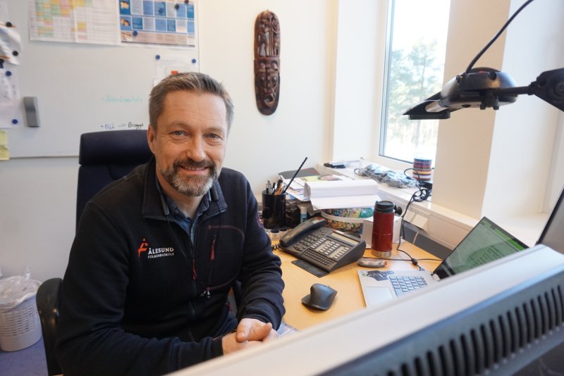 Rektor ved Ålesund folkehøgskole, Sven Wågen Sæther.